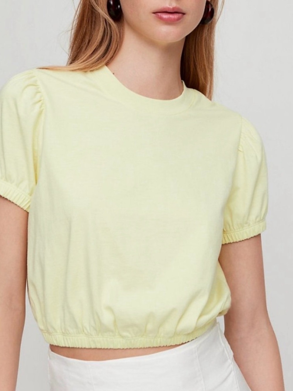 Wilfred Aritzia Piaget Cropped T Shirt